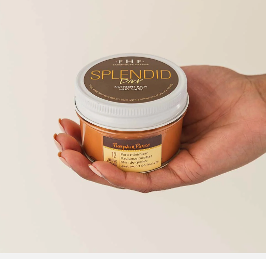 Splendid Dirt® Nutrient Mud Mask with Organic Pumpkin Puree