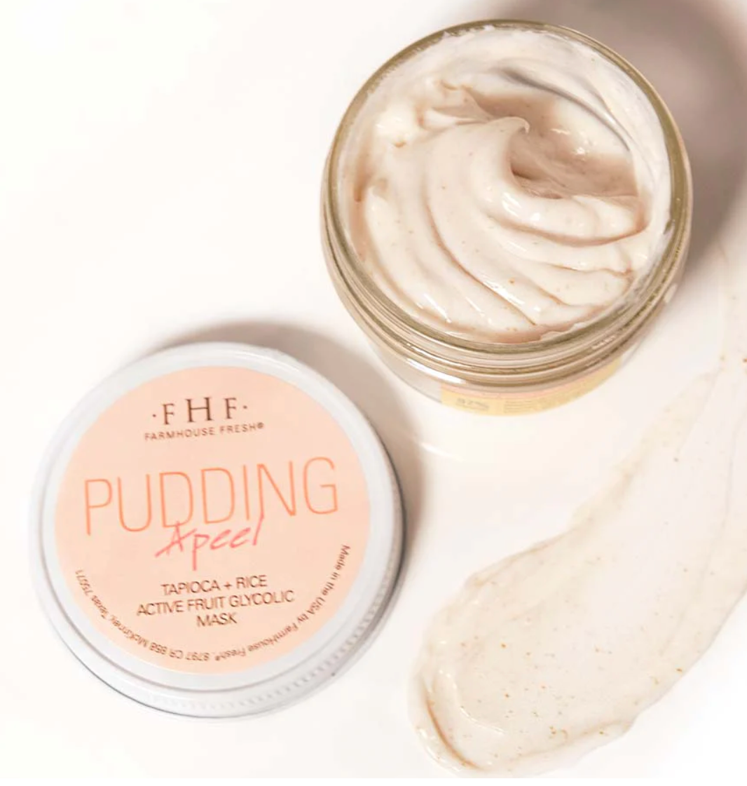 Pudding Apeel® Tapioca + Rice Active Fruit Glycolic Mask