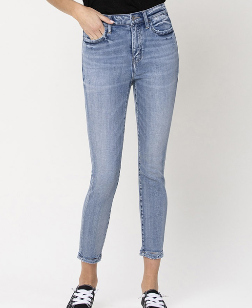 River Song High Rise Crop Skinny Jean