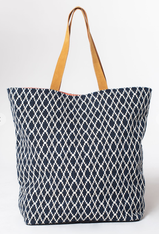 Evil Eye Embroidered Tote Bag